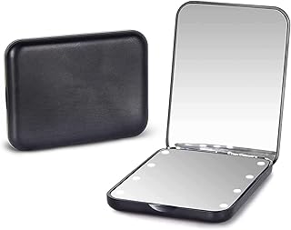 Compact Mirror with LED