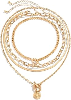 Layered Gold Necklaces